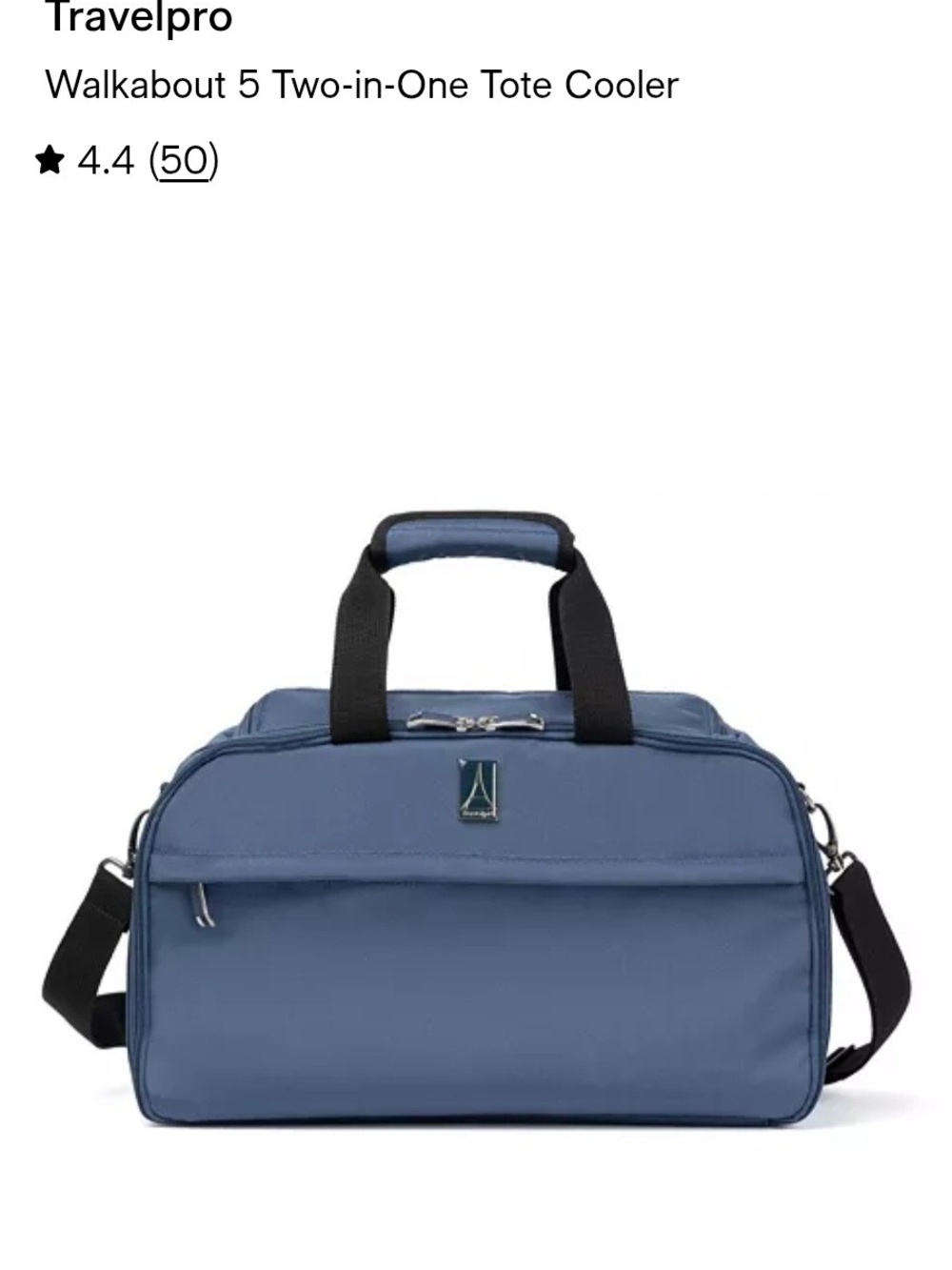 Walkabout 5 Two-in-One Tote Cooler in Blue